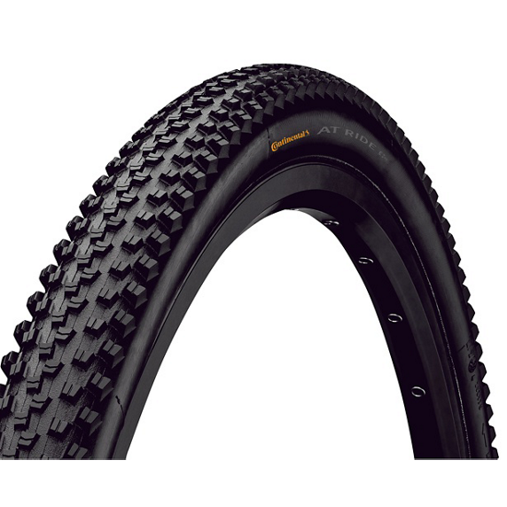 Jalgrattarehvi  Continental AT Ride Tire 28x1.6 Black Refl Wire 520g