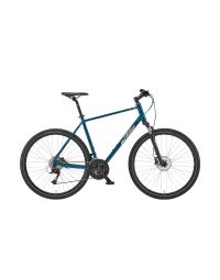 KTM X-LIFE ROAD vital blue (silver+blue) 3x9 Shimano Alivio