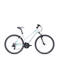Jalgratas CTM MAXIMA 1.0 white/turquoise