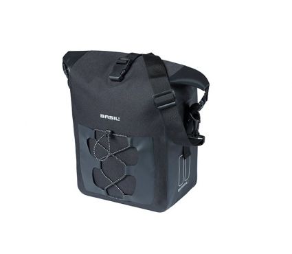 Pagasikott Basil Navigator Waterproof M, single pann. bag, 12-15L,black