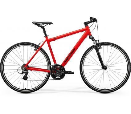 Jalgratas Merida CROSSWAY 10-V I1 MATT RACE RED(BLACK)