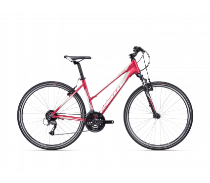 Jalgratas CTM BORA 1.0 matt red/grey