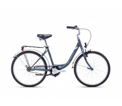 Jalgratas CTM SANDRA grey -green/silver S 16" (410)