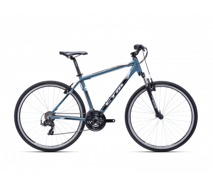 Jalgratas CTM TRANZ 1.0 (frame/spec.TWISTER 1.0) matt titanium grey/black