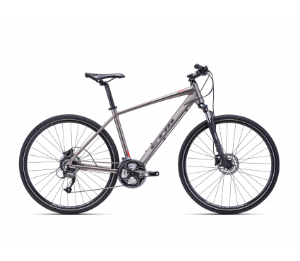 Jalgratas CTM STARK 2.0 bronze grey/red