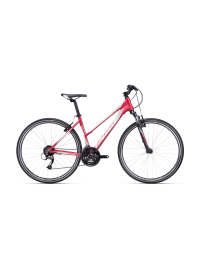 Jalgratas CTM BORA 1.0 matt red/grey