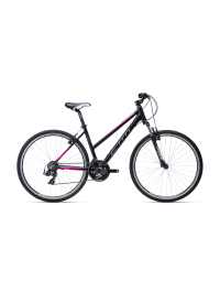 Jalgratas CTM MAXIMA 1.0 matt black/pink