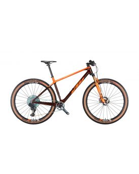 Kalnu velosipēds KTM MYROON EXONIC transparent orange (space or) SRAM XX1 AXS 12 III