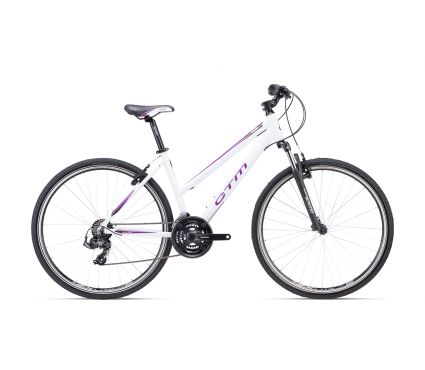 Jalgratas CTM MAXIMA 1.0 whitepurple pearl