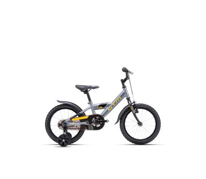 Velosipēds CTM FLASH grey / yellow 8"