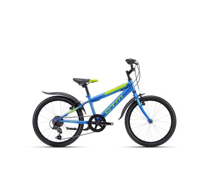 Velosipēds CTM SCOOBY 1.0 matt blue pearl / green 11"