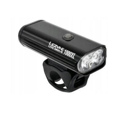 Lukturis priekšējais Lezyne LITE DRIVE 1000XL  BLACK GLOSS