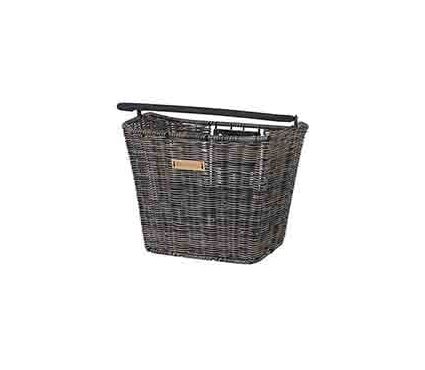 Jalgrattakorvid Basil Bremen Rattan Look KF front basket, nature brown