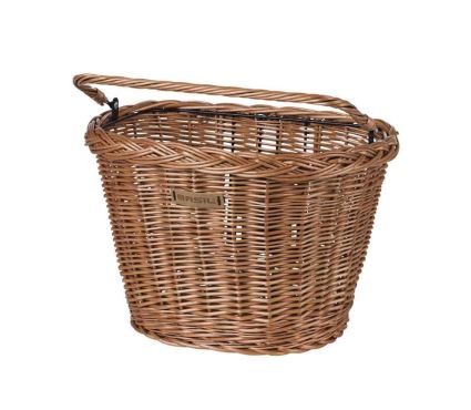 Jalgrattakorvid Basil Bremen Wicker KF front basket, natural