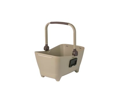 Jalgrattakorv koerale Basil Buddy dog bicycle basket KF, 32L, biscotti brown