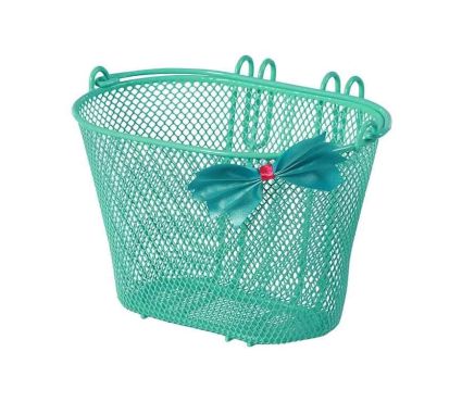 Jalgrattakorvid Basil Jasmin kids basket, green