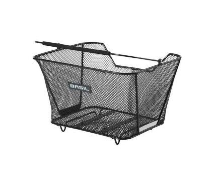 Jalgrattakorvid Basil Lesto rear basket, black