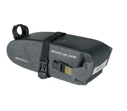 Sadulakotid Basil Navigator Storm, saddlebag M, 1.5L, black