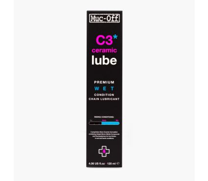 Ķēdes eļļa Muc-Off C3 Ceramic Wet Lube 120ml (12)
