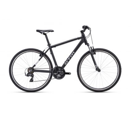 Velosipēds CTM TRANZ 1.0 matt black / silver