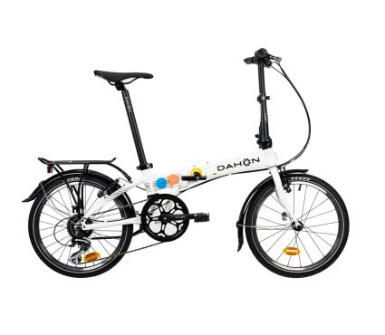 Kokkupandav jalgratas DAHON MARINER D8 Anniversary 40th Frost White