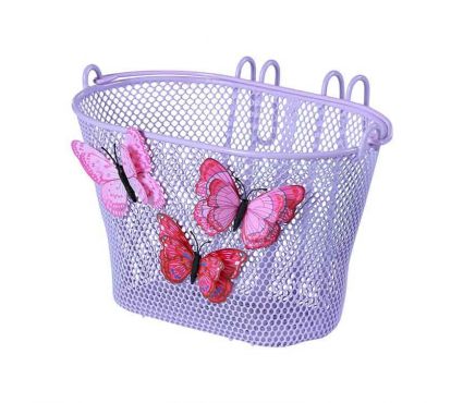 Jalgrattakorvid Basil Jasmin kids basket, lilac