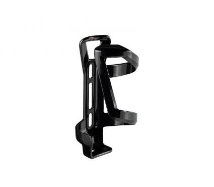 Pudeles turētājs Bontrager Side Load Left Recycled Plastic Gloss Black
