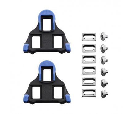 Pedāļu klipši Shimano SM-SH12 Road Blue 2 Degrees Clearance