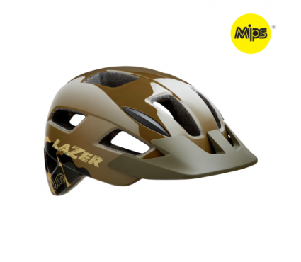 Kiiver Lazer Gekko MIPS Dark Green Camo