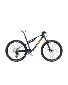 KTM SCARP MT MASTER TRANSPARENT BLUE ON CARBON (ORANGE+BLUE+BLACK SAND)