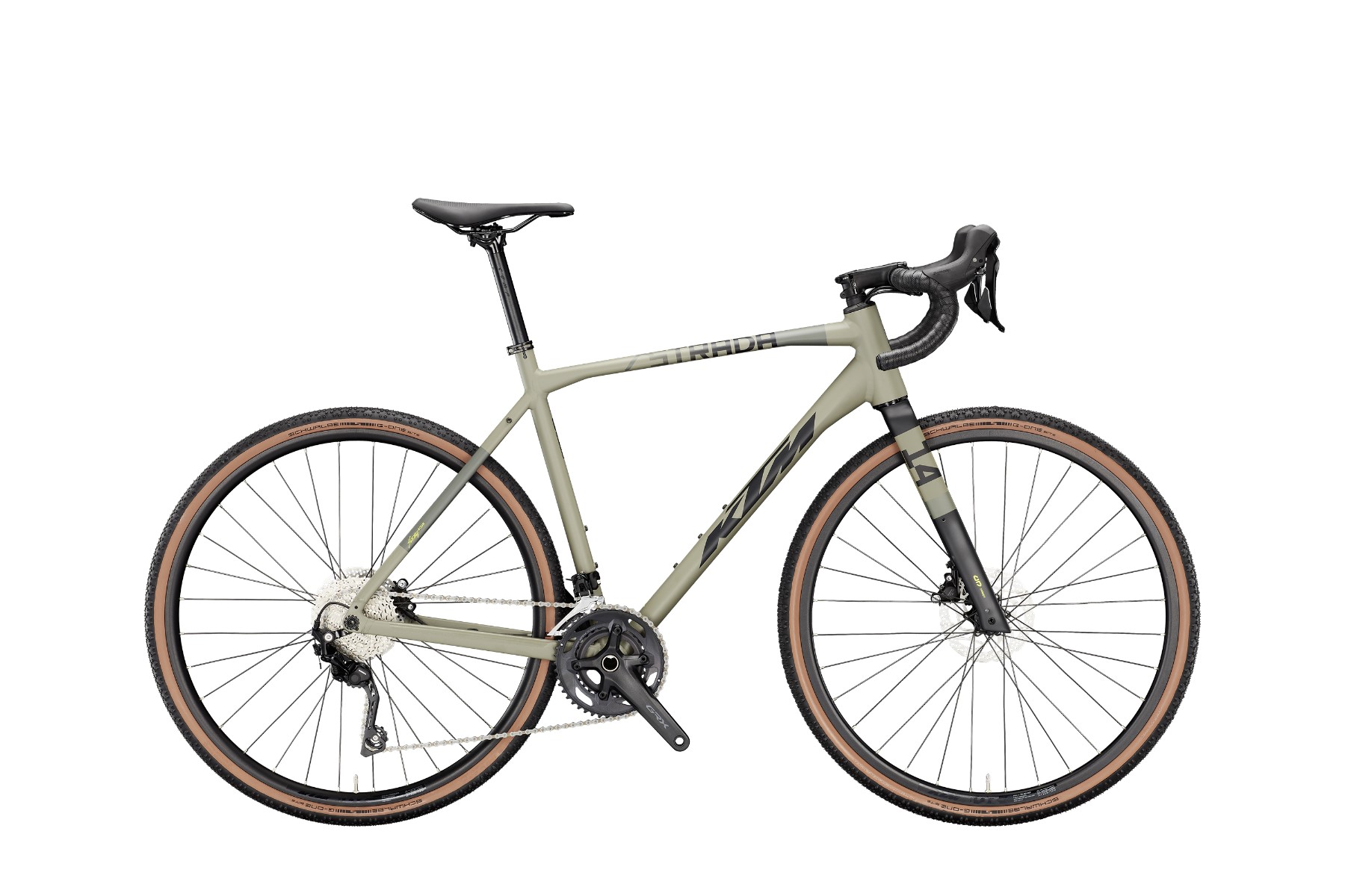 KTM X-STRADA 20 olive grey matt (black+lemon)