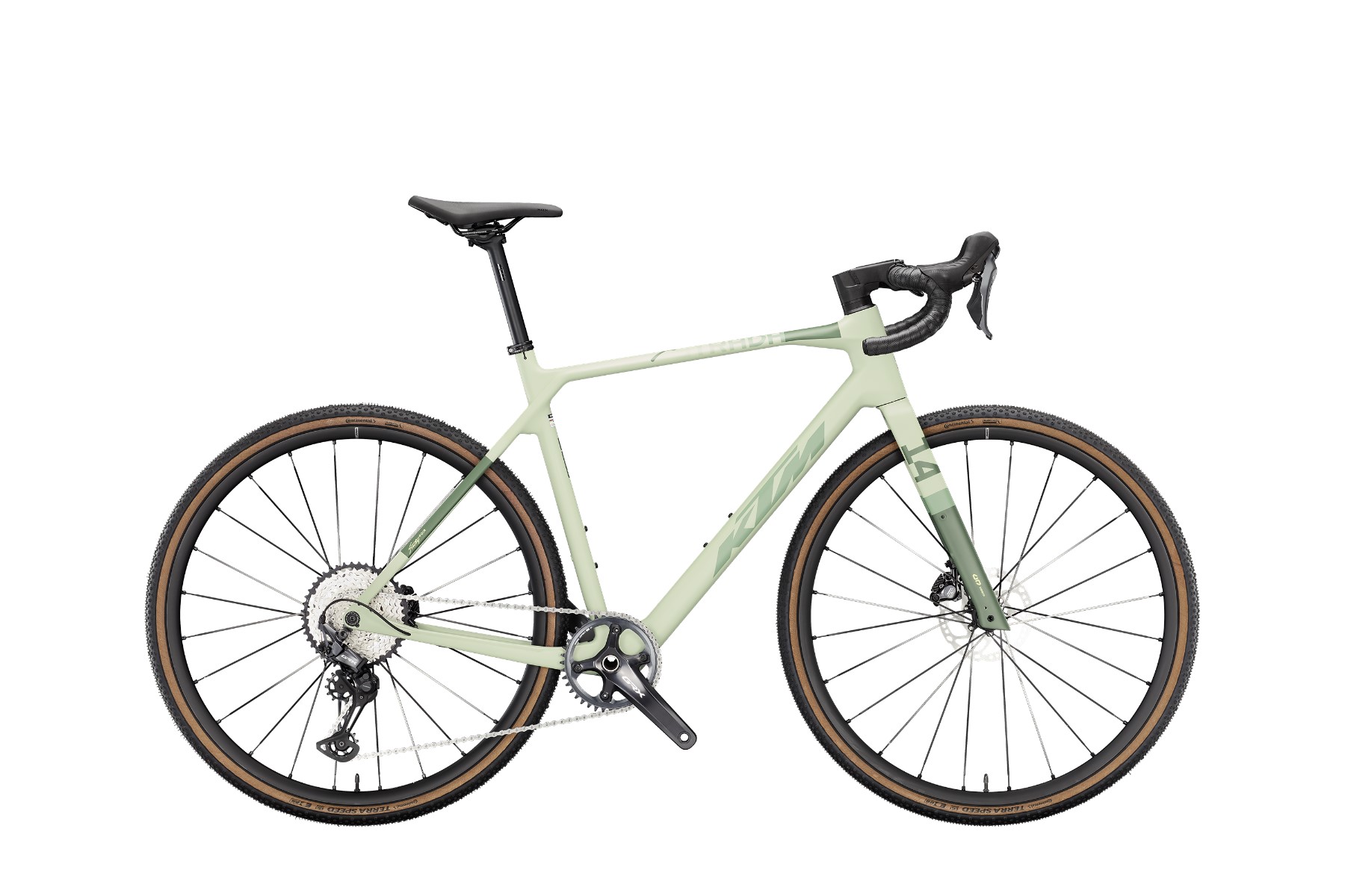 KTM X-STRADA ELITE pale green matt (green+yellow)