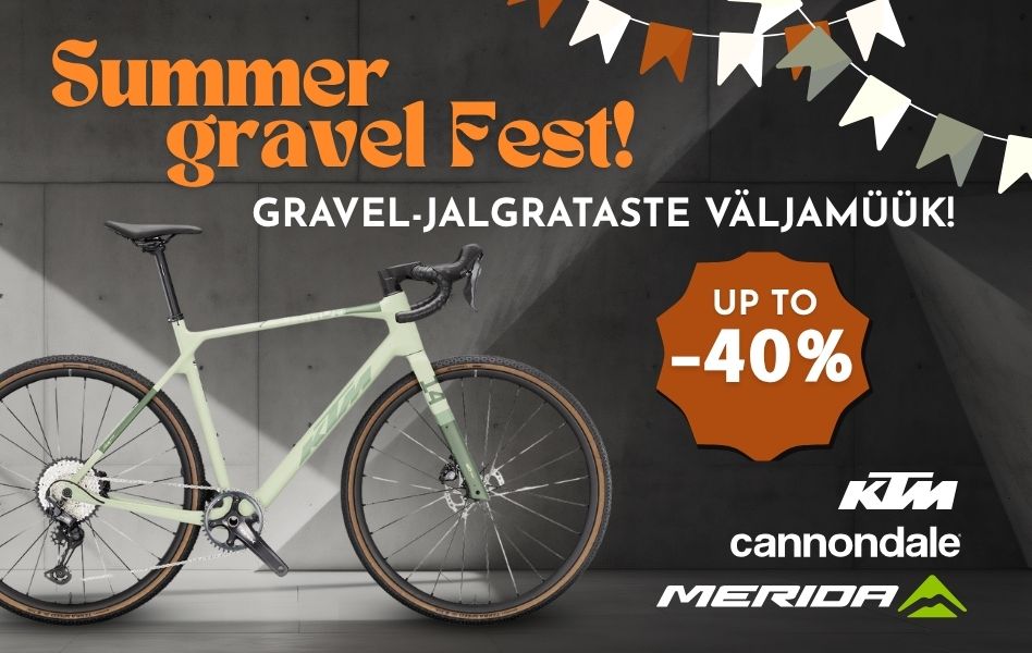 Gravel jalgrataste müük!
